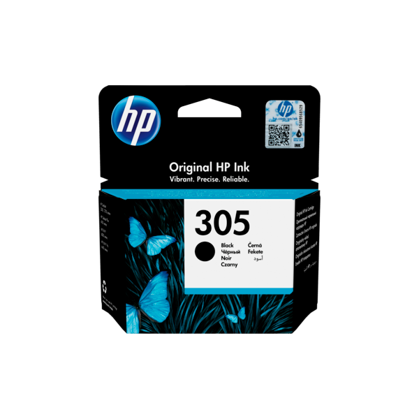 TINTEIRO HP 305 PRETO 3YM61AE