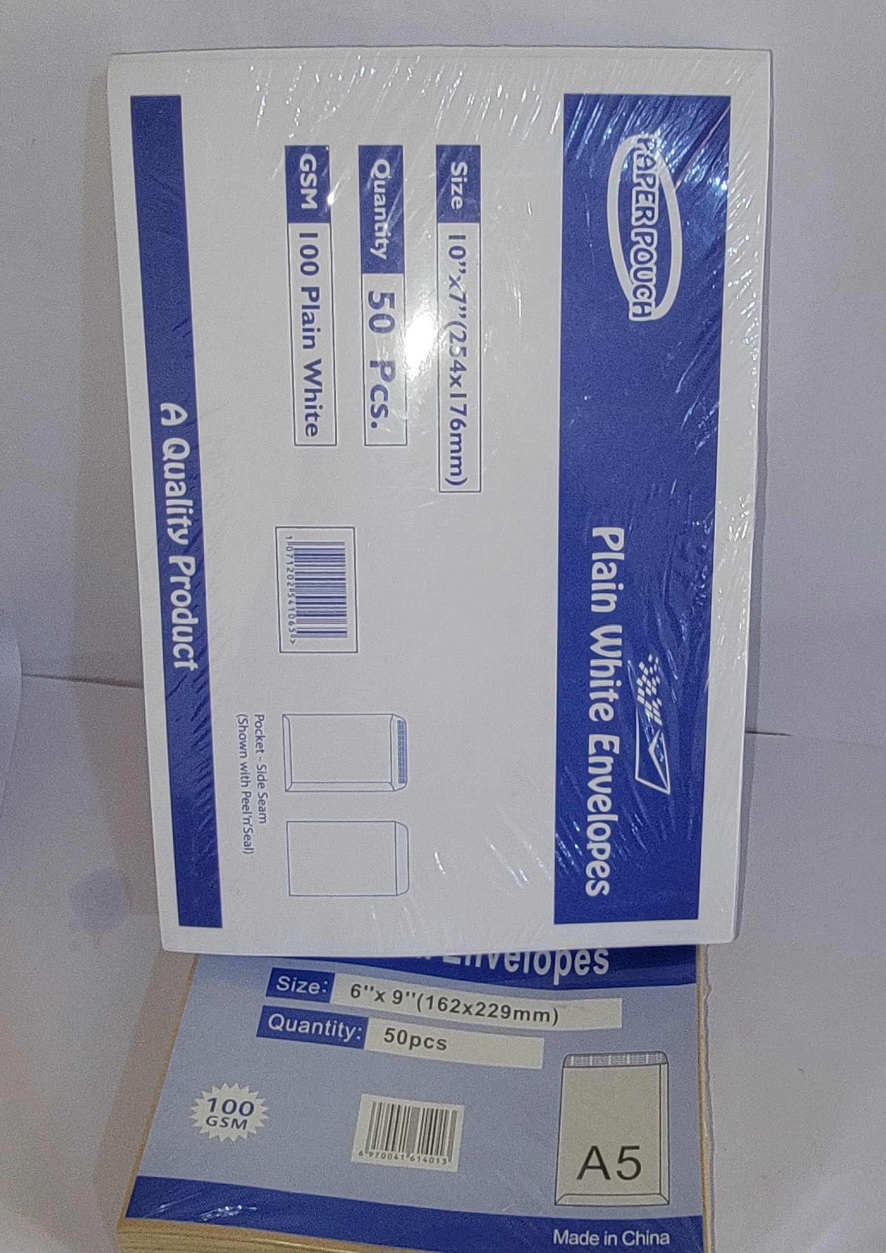 Envelope Branco A5 (254x 176 mm) (50 pcs)
