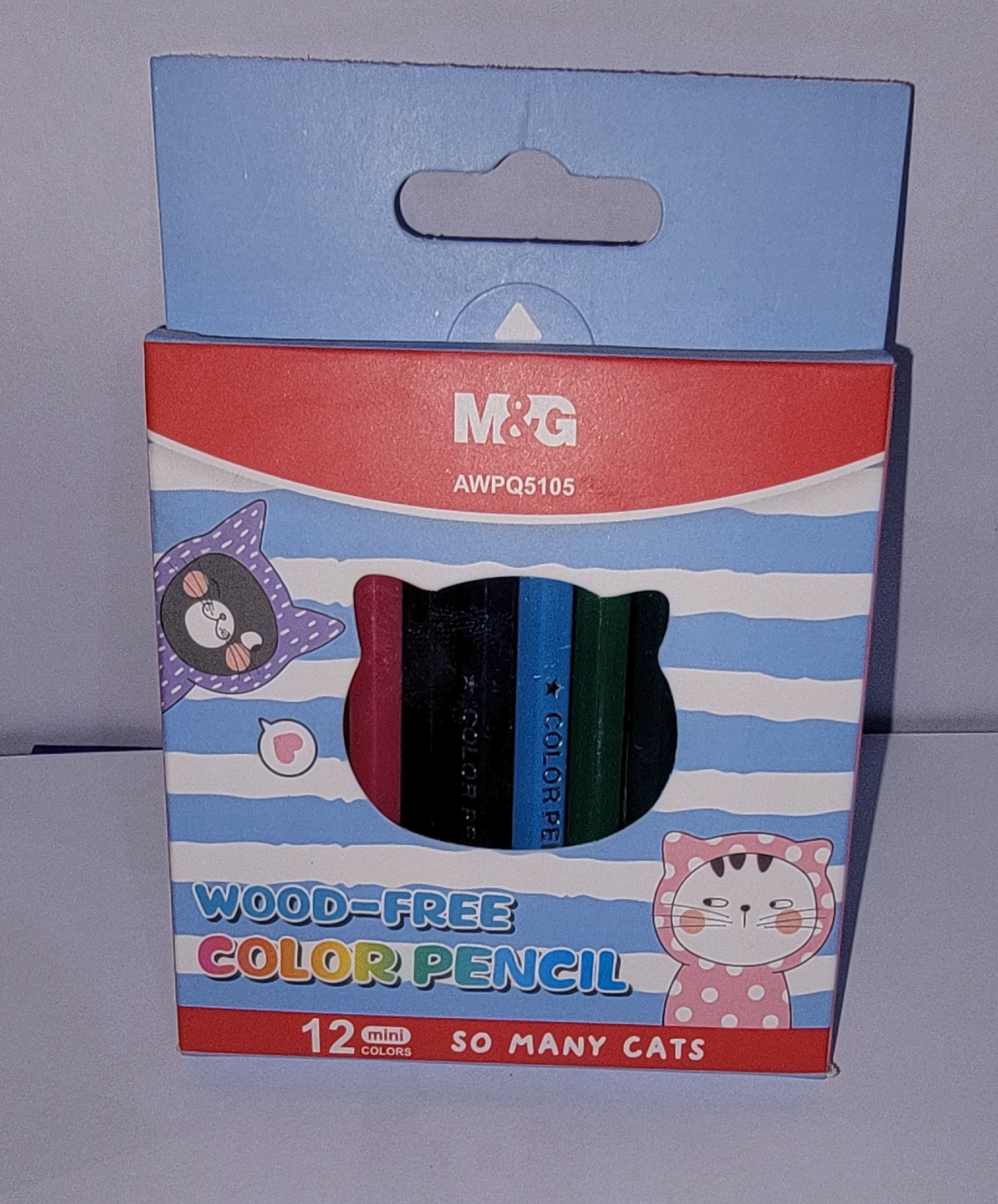 LAPIS DE COR MINI M&G 12C AWPQ5105