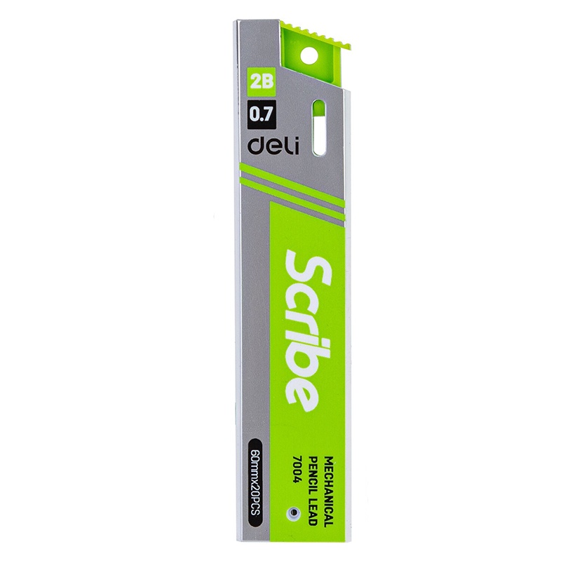 Minas Dipensador Deli E7004 2B 0.5mm Sortido 20 un